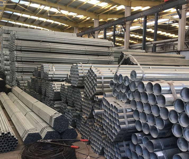 阜南q235b热镀锌带钢管